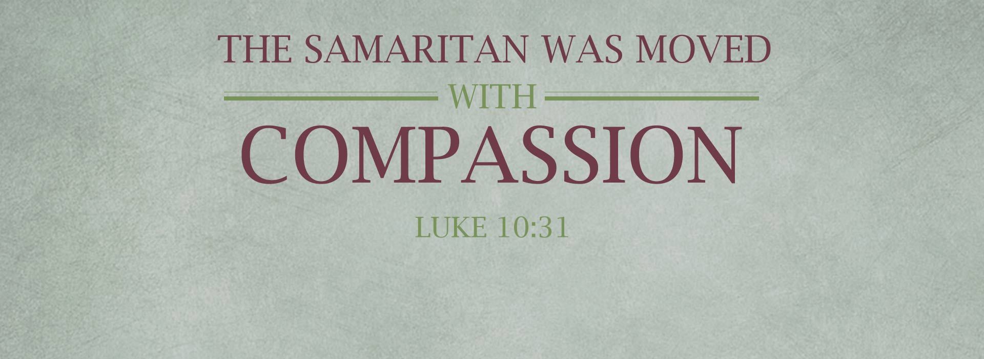 The Good Samaritan